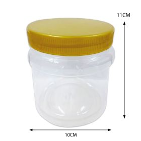 Plastic Jar C/W Gold Screw Cap No.102