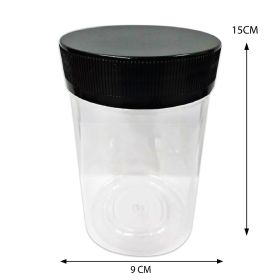Plastic Jar C/W Black Cap No.880